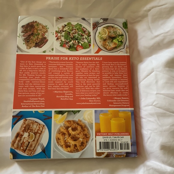 Keto essentials recipe book by Vanessa Spina. - Picture 2 of 8